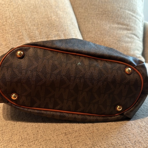 Michael Kors 8870427223182722318 Jet Set Tote Brown Handbag - Picture 4 of 10